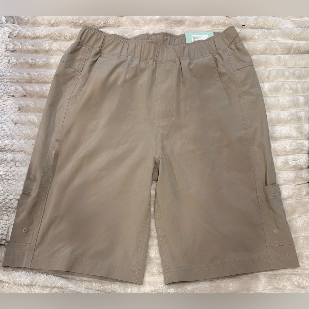NWT Magellan Outdoors Boys Tan Cargo Shorts